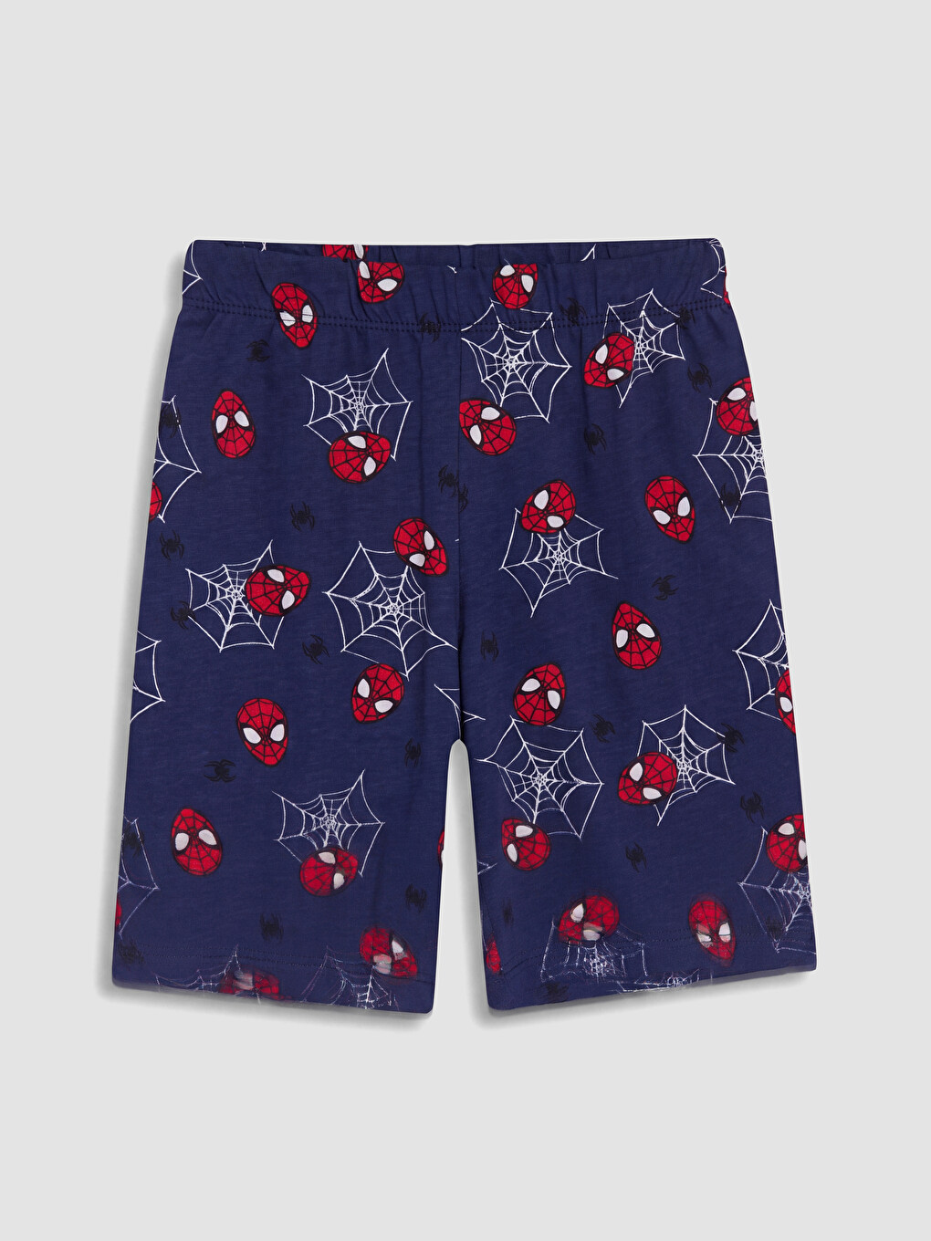Lacivert Spider-man Erkek Çocuk Pijama Şort