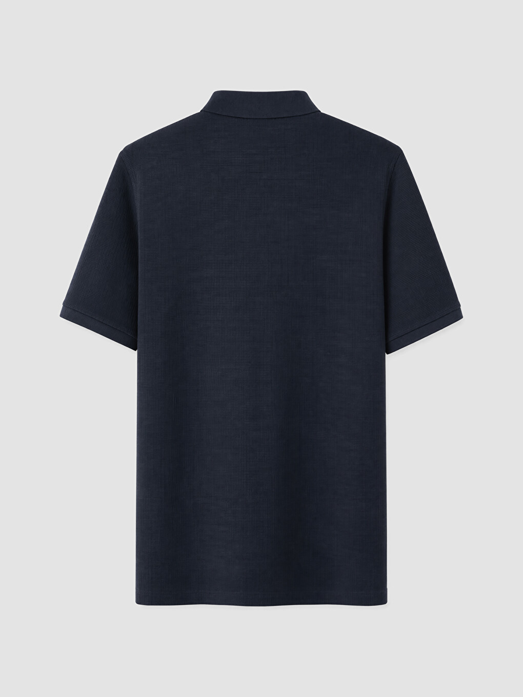 Lacivert Polo Yaka Erkek Tişört-2