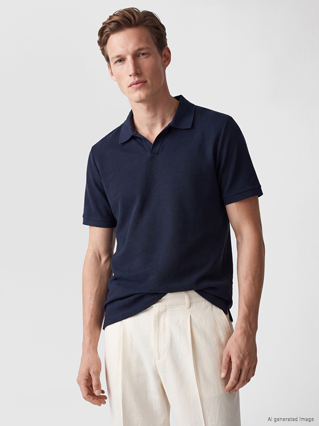T-shirt Homme À Col Polo