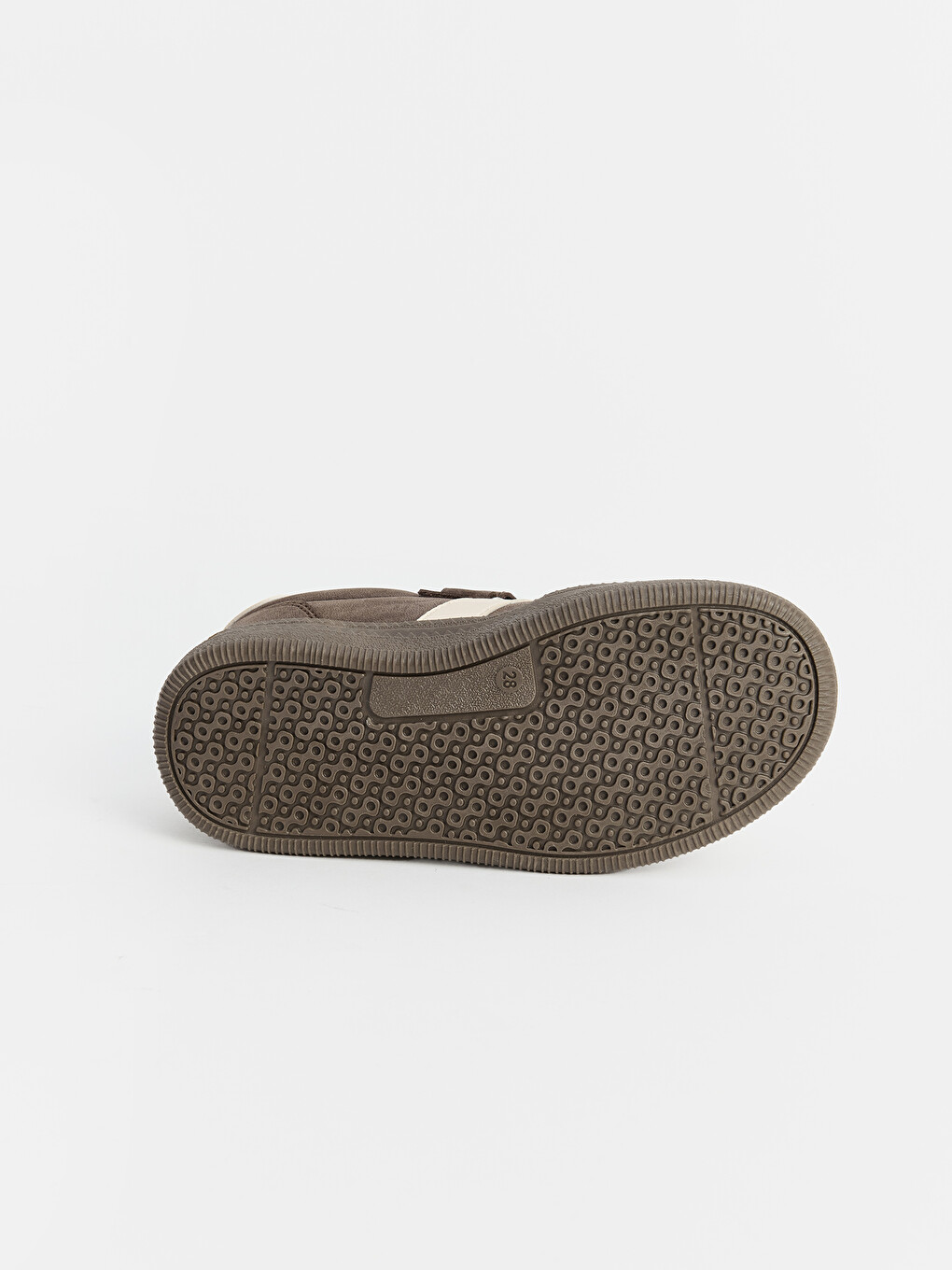 Kahverengi Şerit Detaylı Erkek Çocuk Sneaker Ayakkabı-2