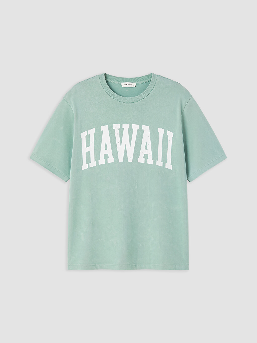 Дамска Тениска Hawaii С Щампа От 100% Памук-4