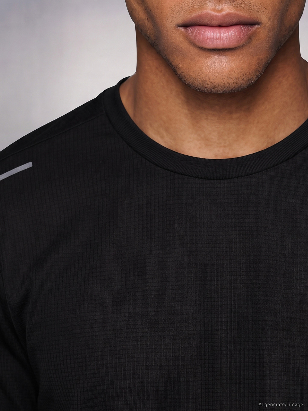 Man Black Sweatshirt-2