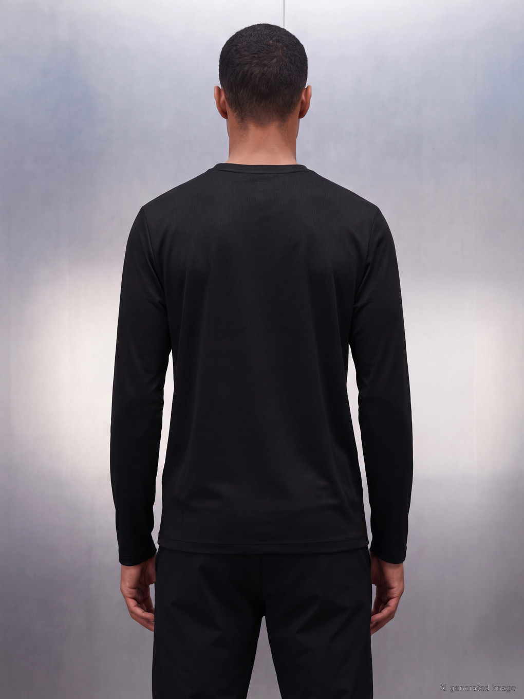 Man Black Sweatshirt-3