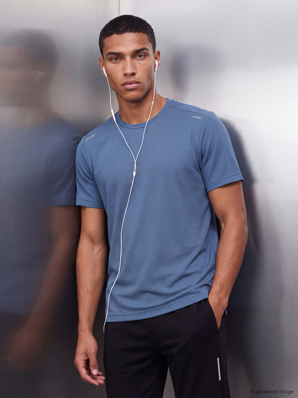 Crew Neck Men's Sport T-shirt