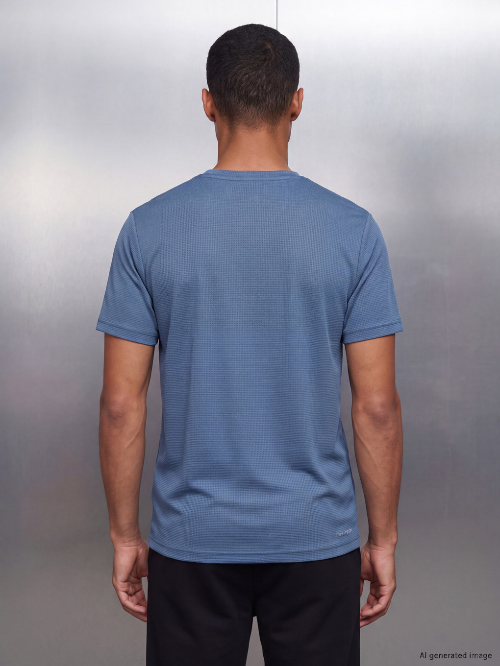 Crew Neck Men's Sport T-shirt-3