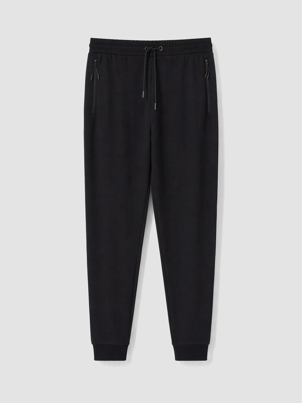 Man Black Jogger Sweatpants