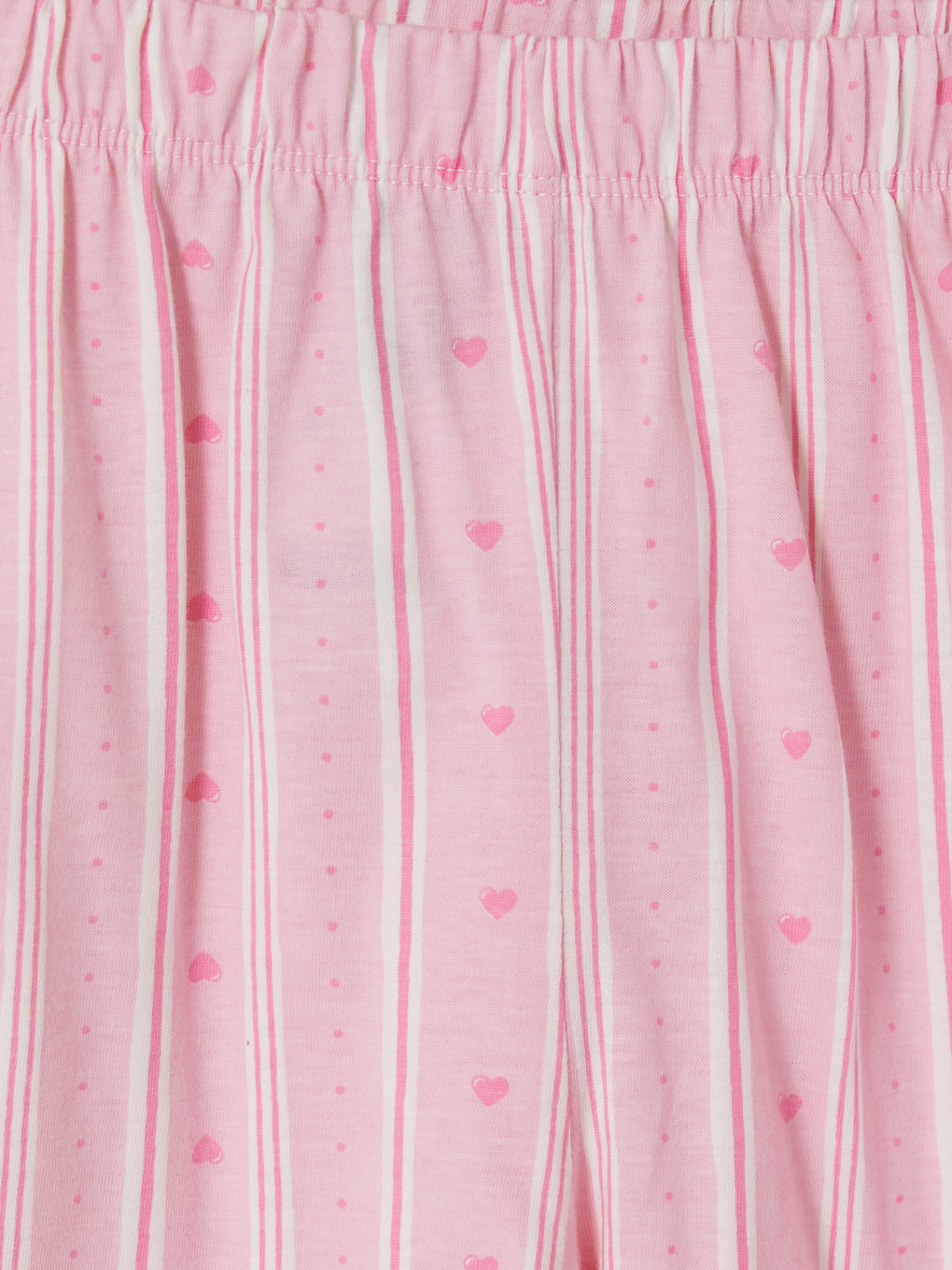 Collared Neck Girls' Shortie Pyjamas Set-5