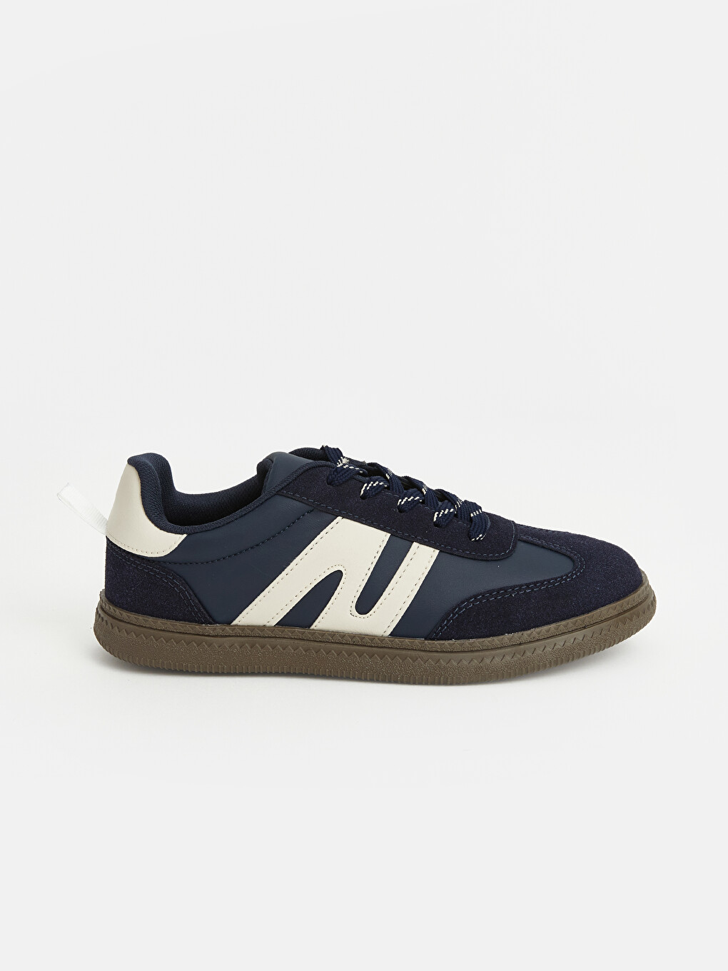 Suede Detailed Boys' Sneakers-1