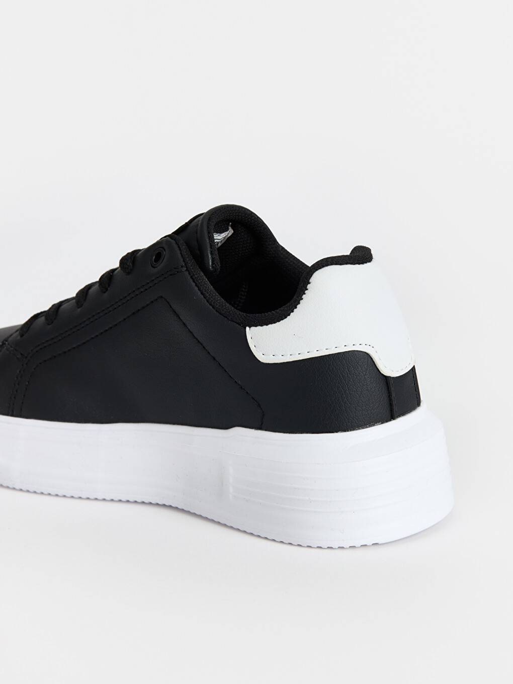 Siyah Renk Bloklu Erkek Çocuk Sneaker-2