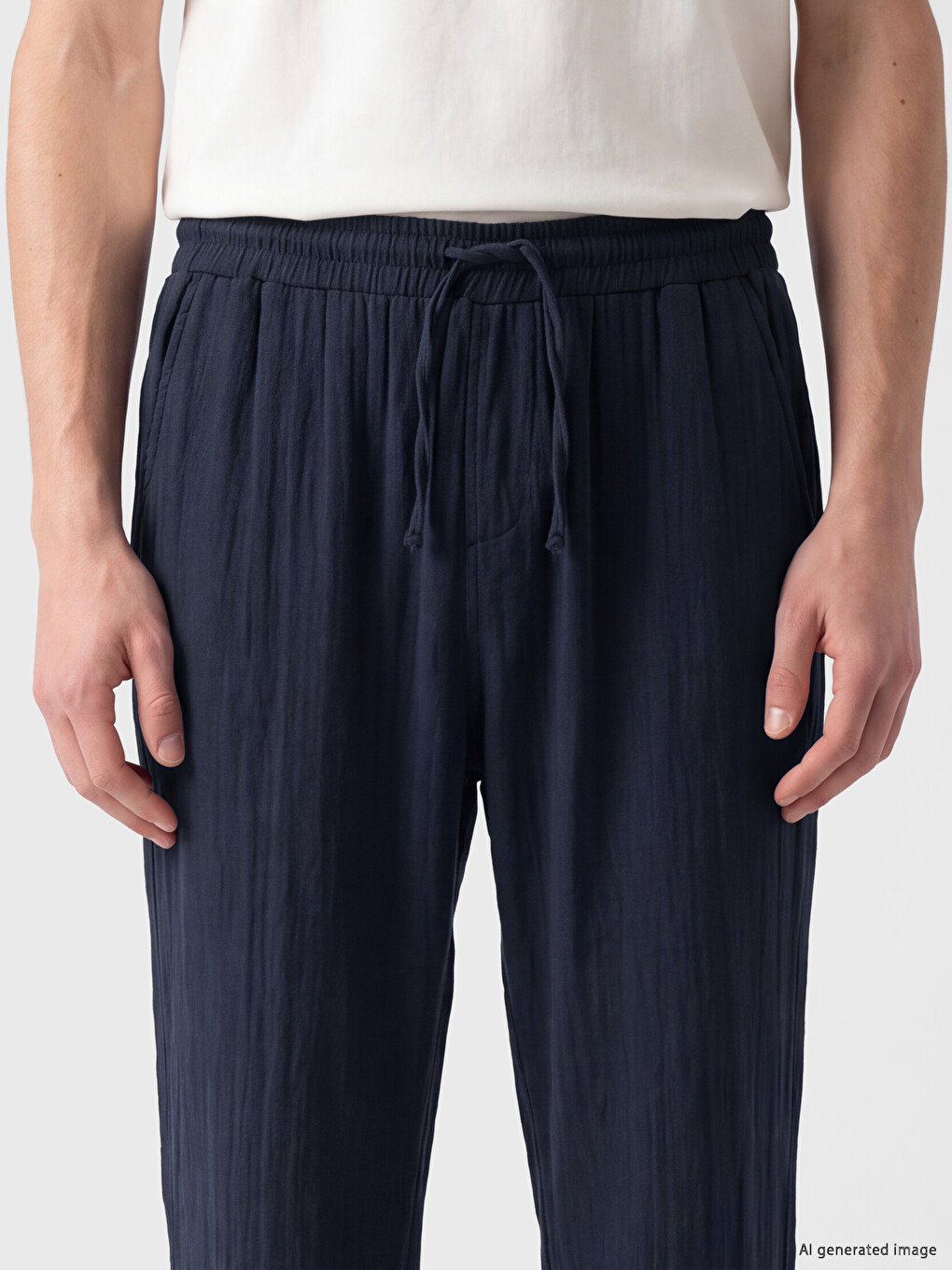 Loose Fit Men's Trousers-2