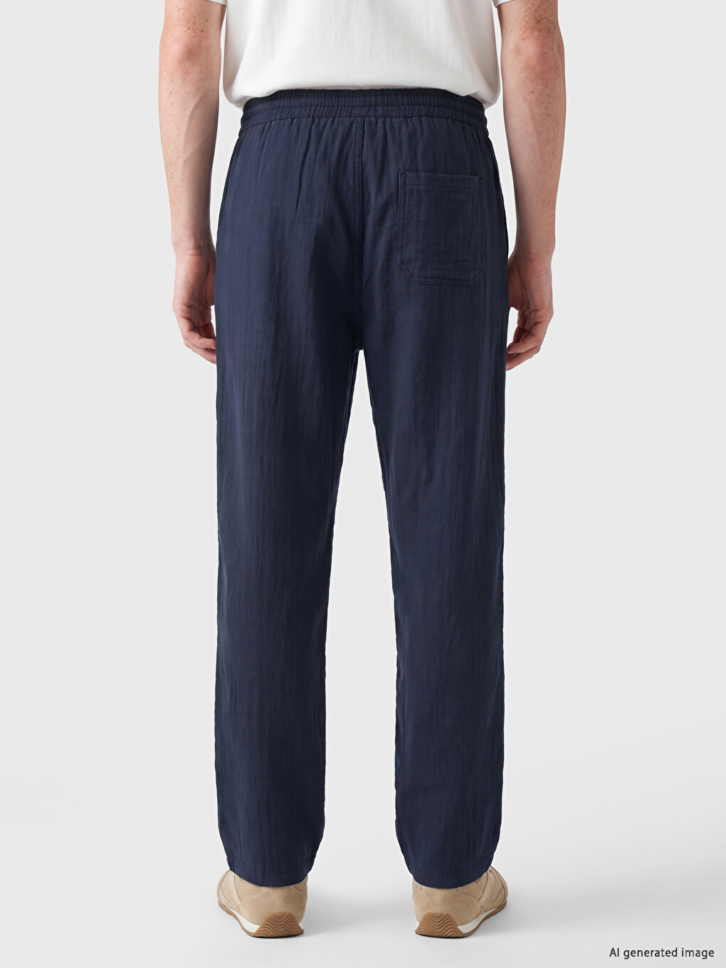 Loose Fit Men's Trousers-3