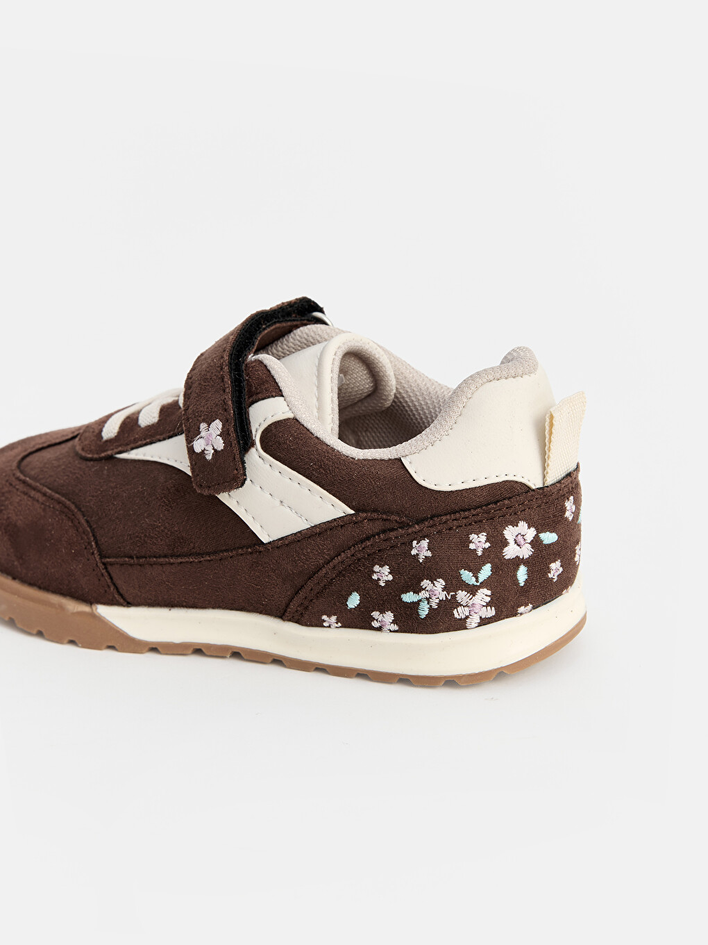 Suede Look Hook-and-loop Girls' Sport Shoe-2