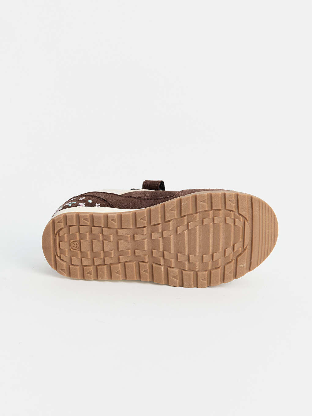 Suede Look Hook-and-loop Girls' Sport Shoe-3