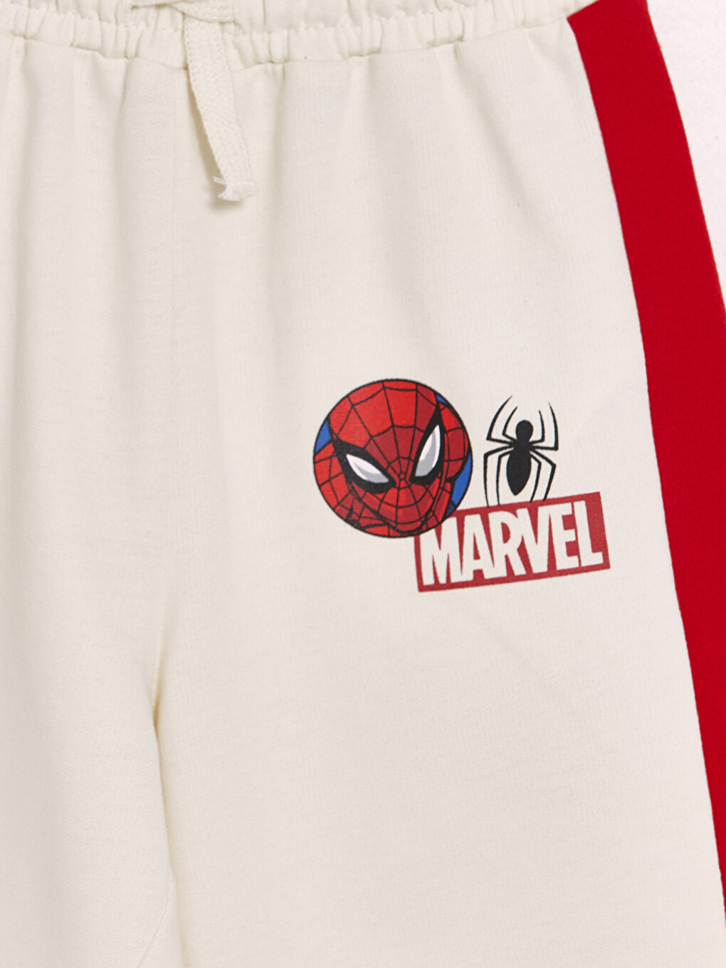 Bej Spider-man Baskılı Erkek Çocuk Şort-2