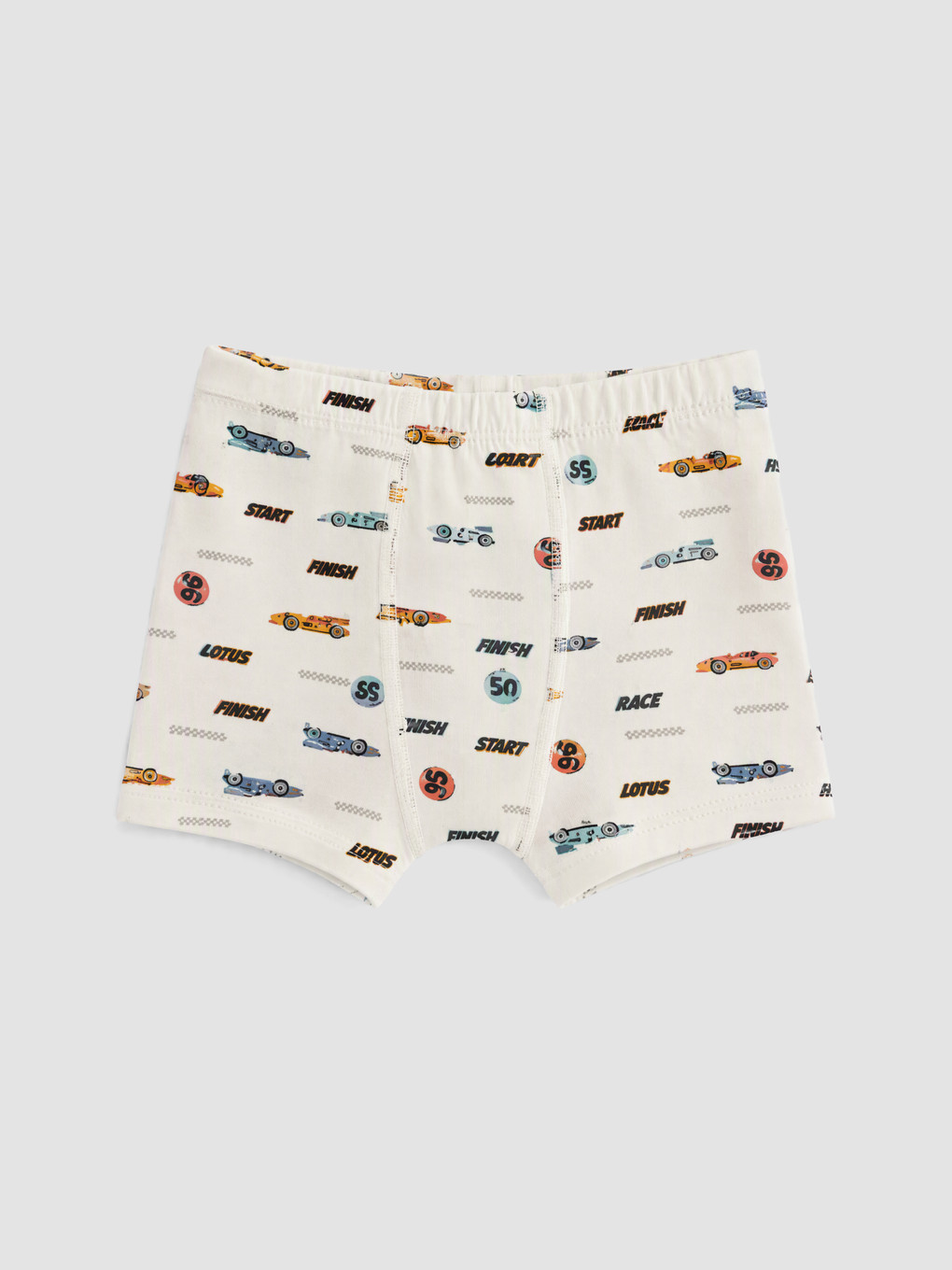 Boy White Boxer Briefs-2