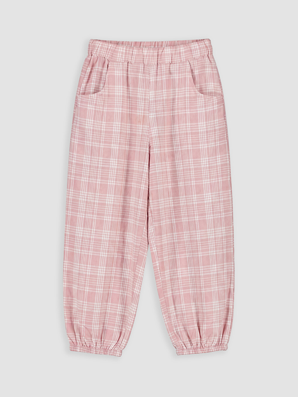 Pembe Kız Çocuk Jogger Pantolon
