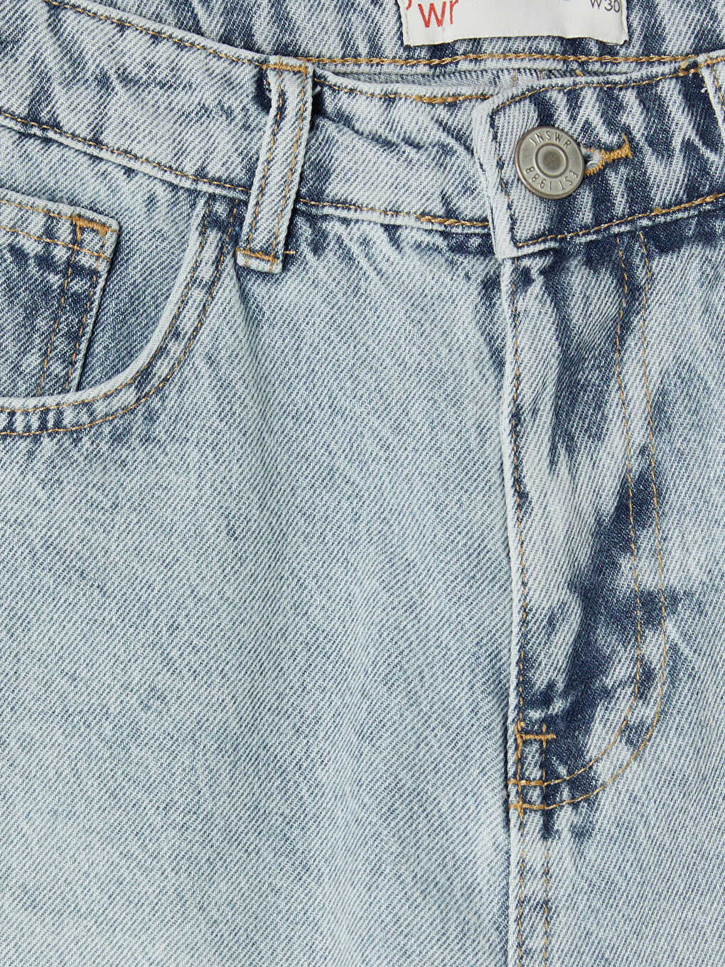 Regular Fit Erkek Jean Şort-1