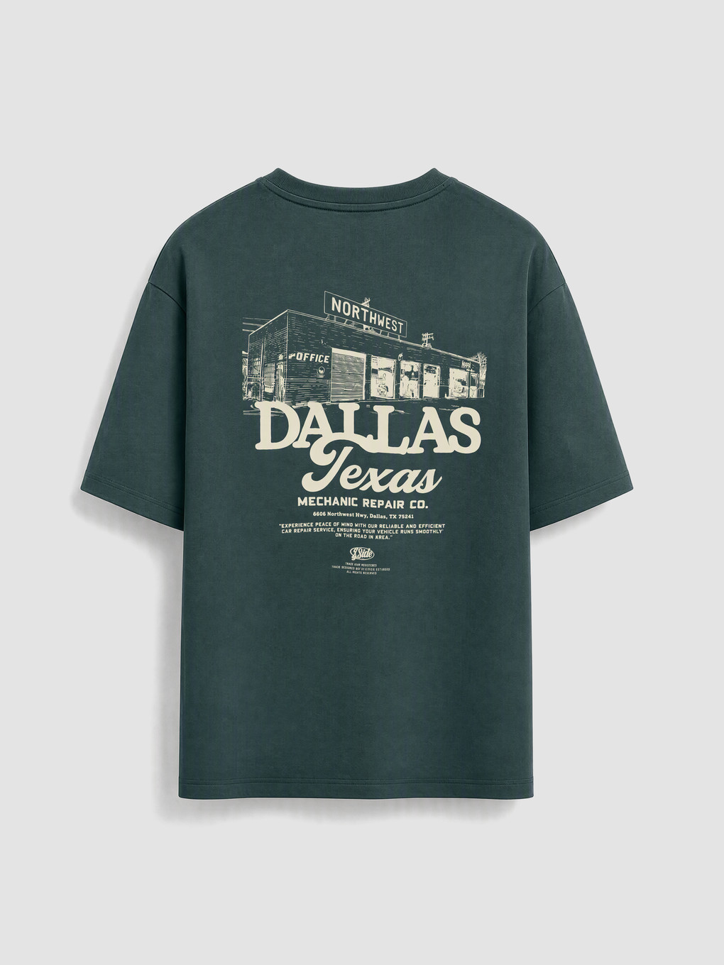 Crew Neck Jersey Men's T-shirt-1