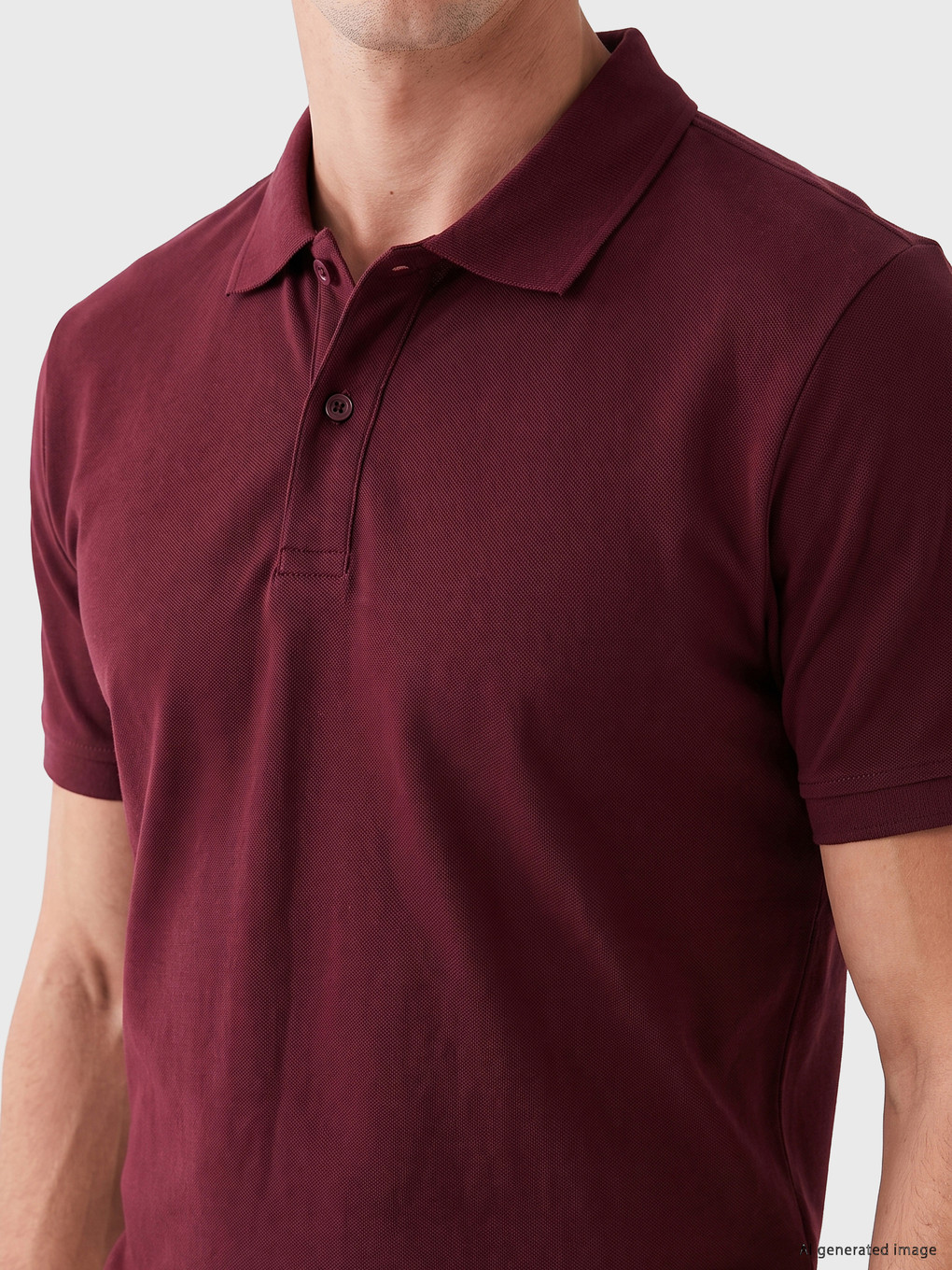 Polo Collar Men's T-shirt-2