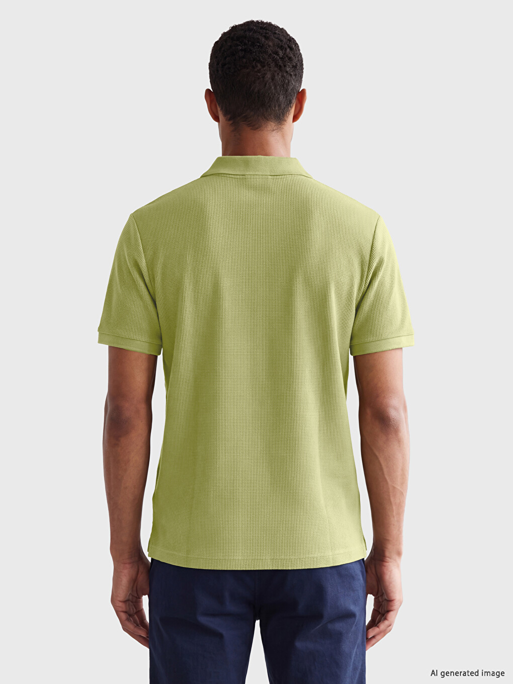 Polo Collar Men's T-shirt-2