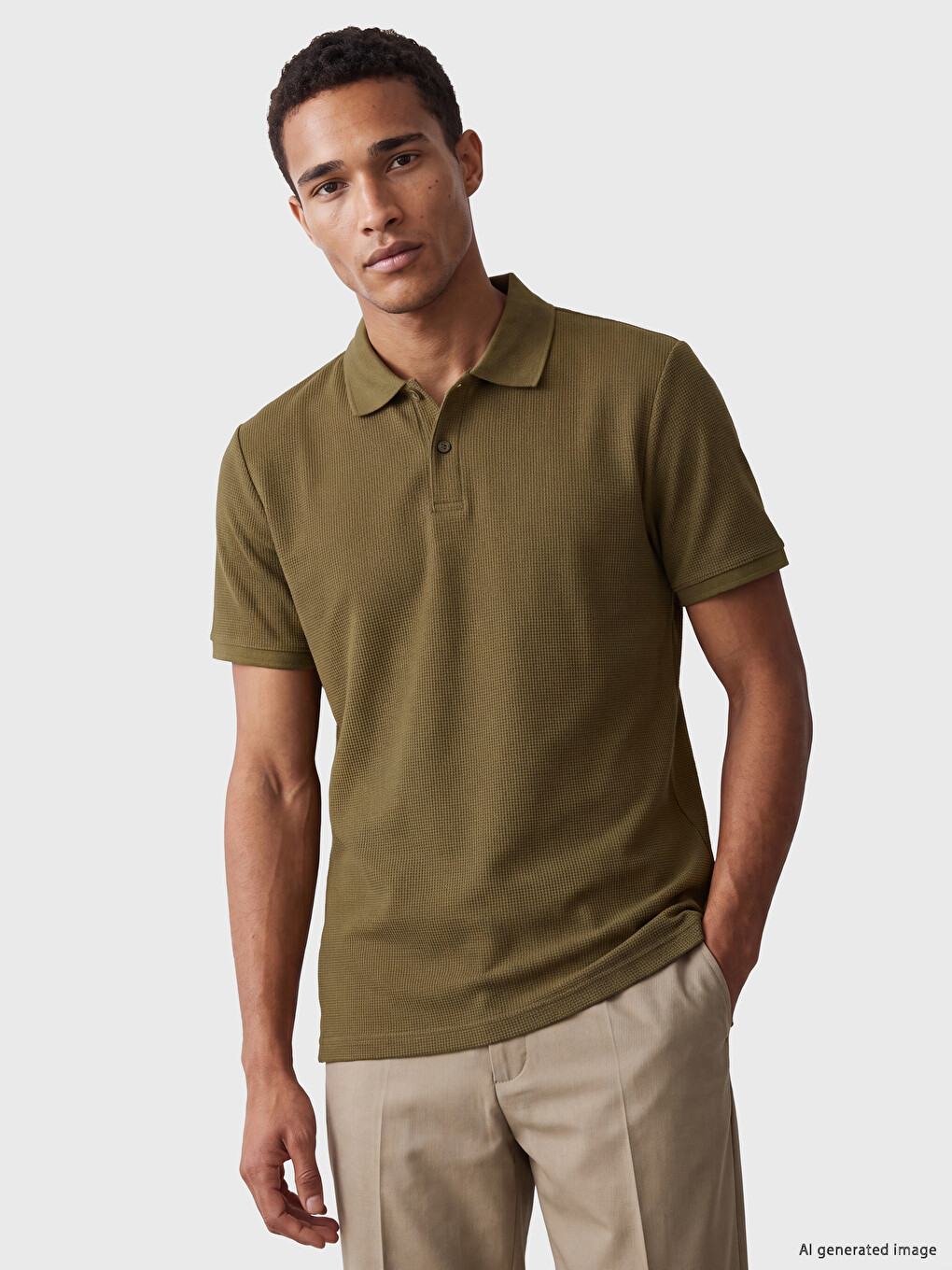 Polo Collar Men's T-shirt