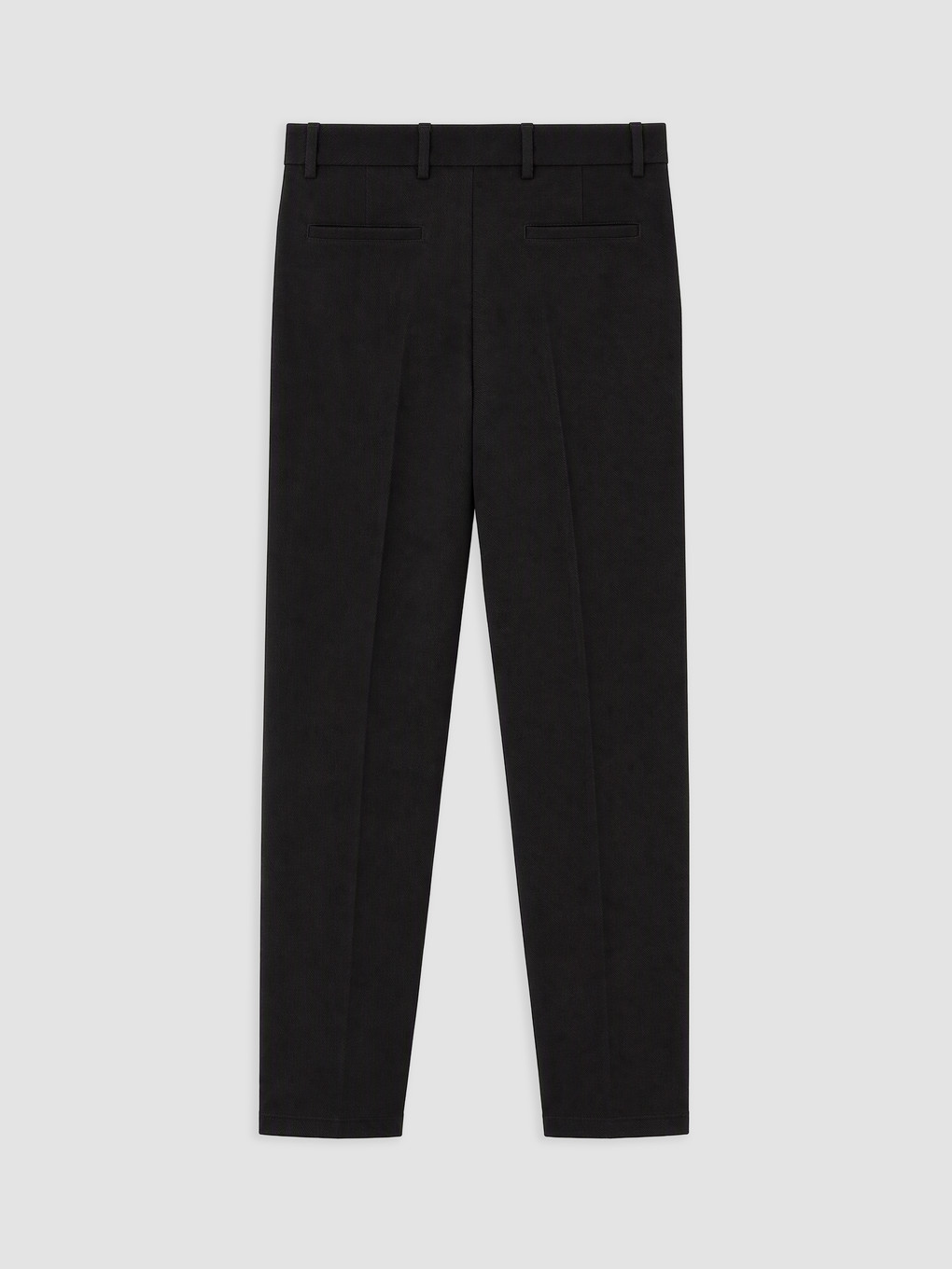 Siyah Regular Fit Erkek Pantolon-1
