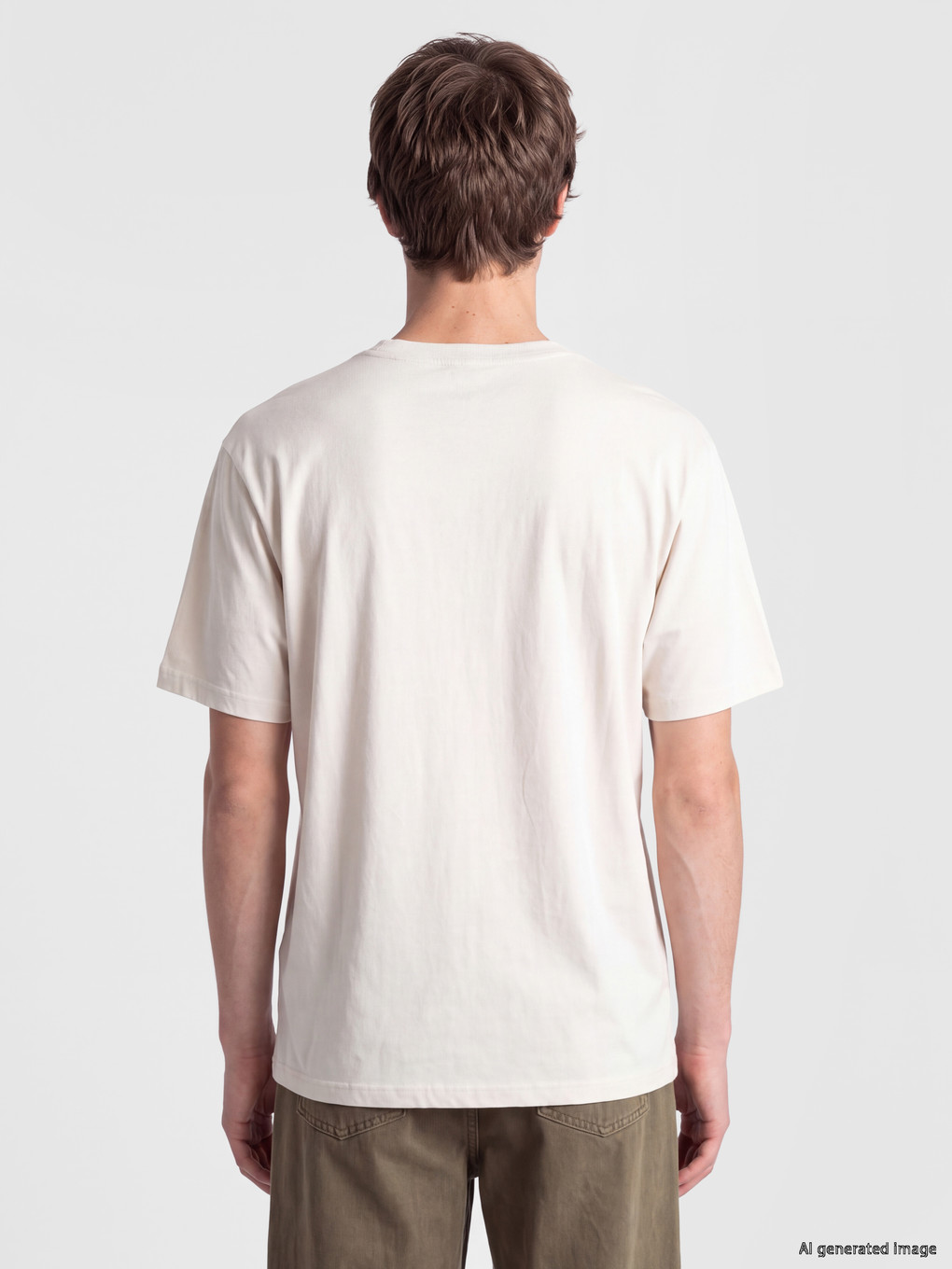 Crew Neck Jersey Men's T-shirt-3