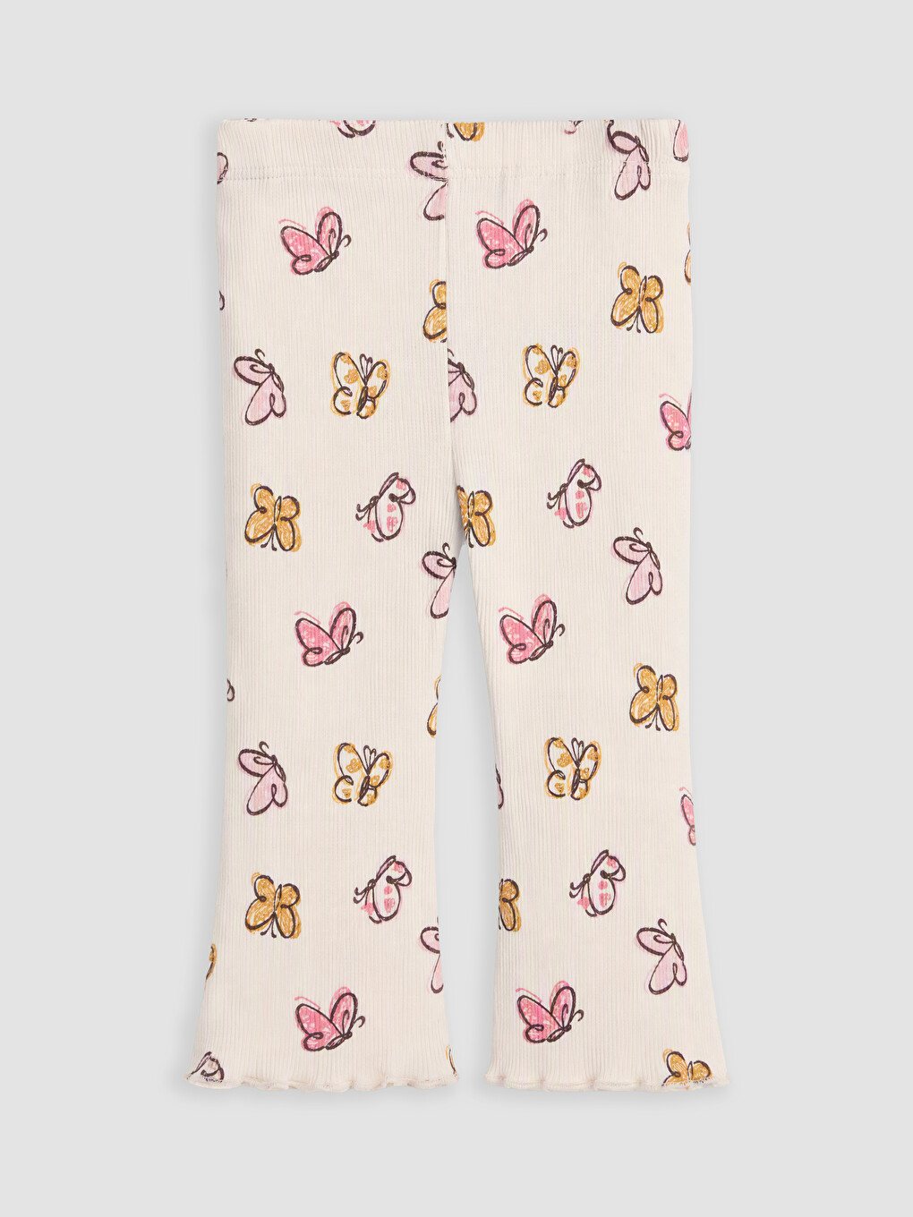 Butterfly Printed Baby Girls' Set-4