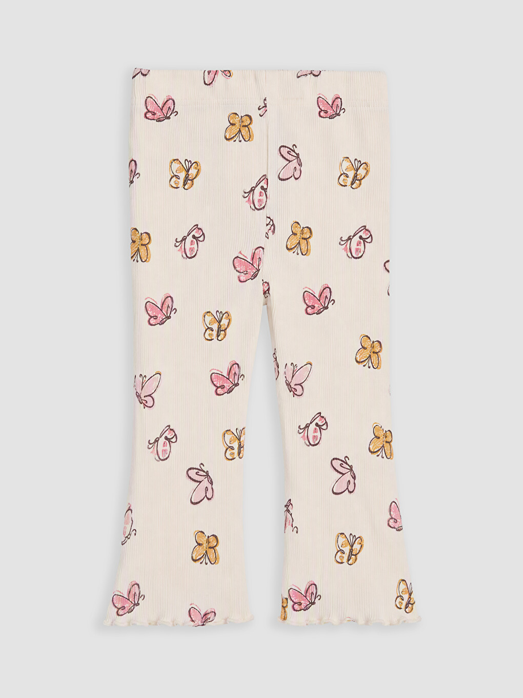 Butterfly Printed Baby Girls' Set-6