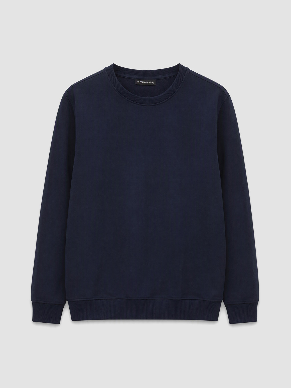 Man Navy Sweatshirt