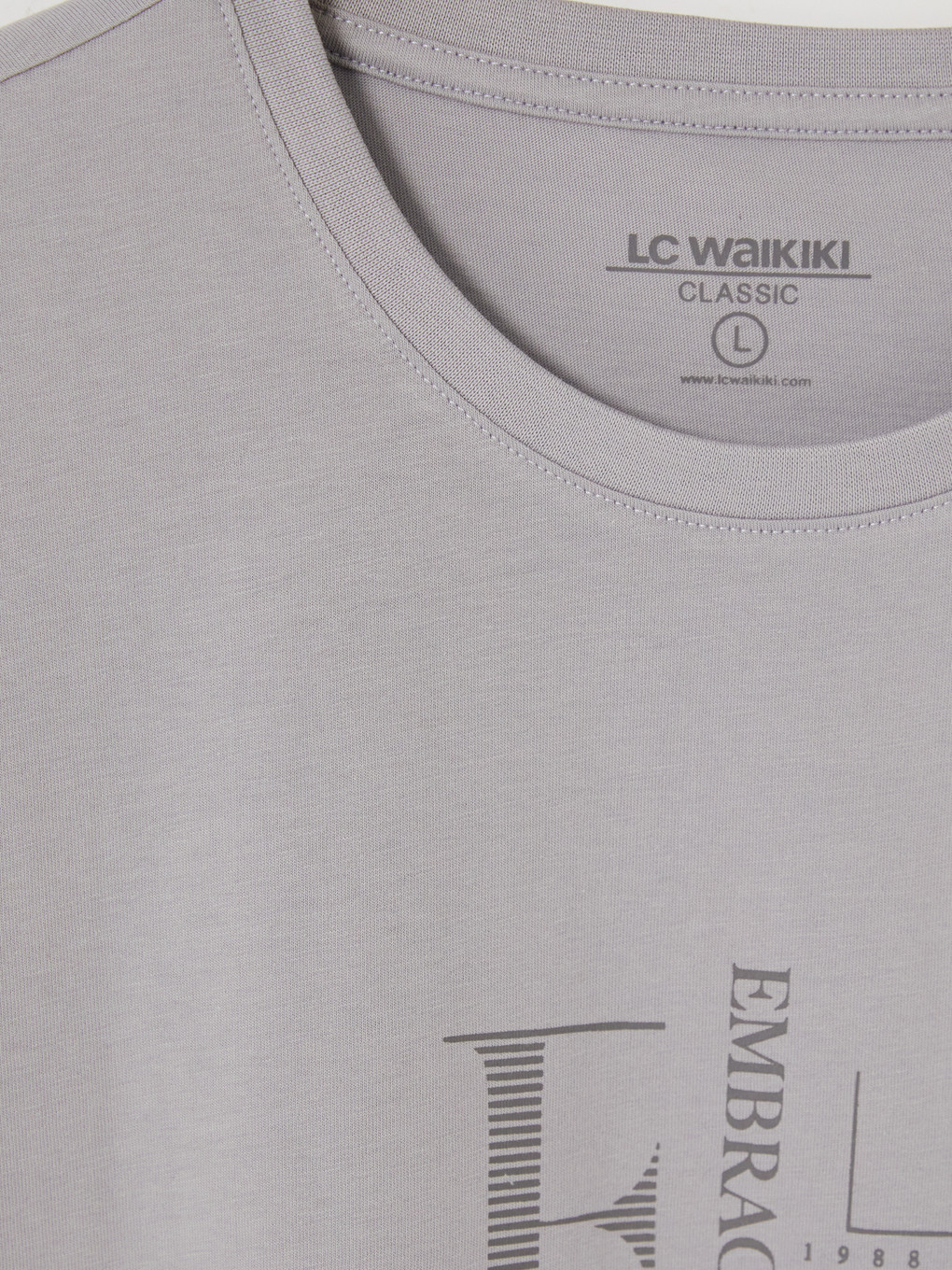 Crew Neck Jersey Men's T-shirt-2