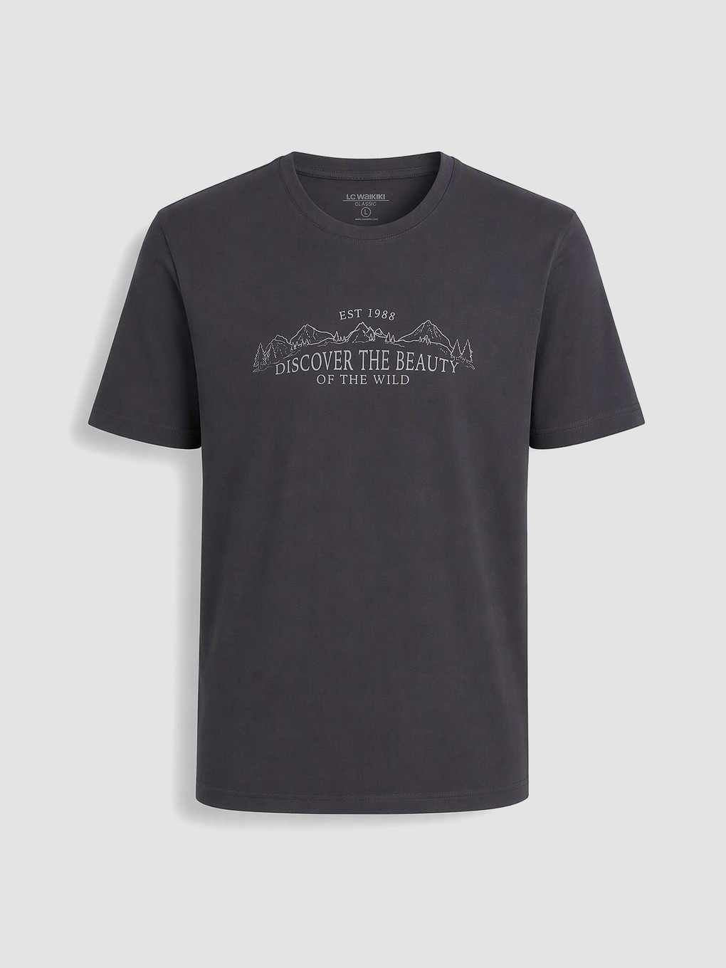 Crew Neck Jersey Men's T-shirt-4