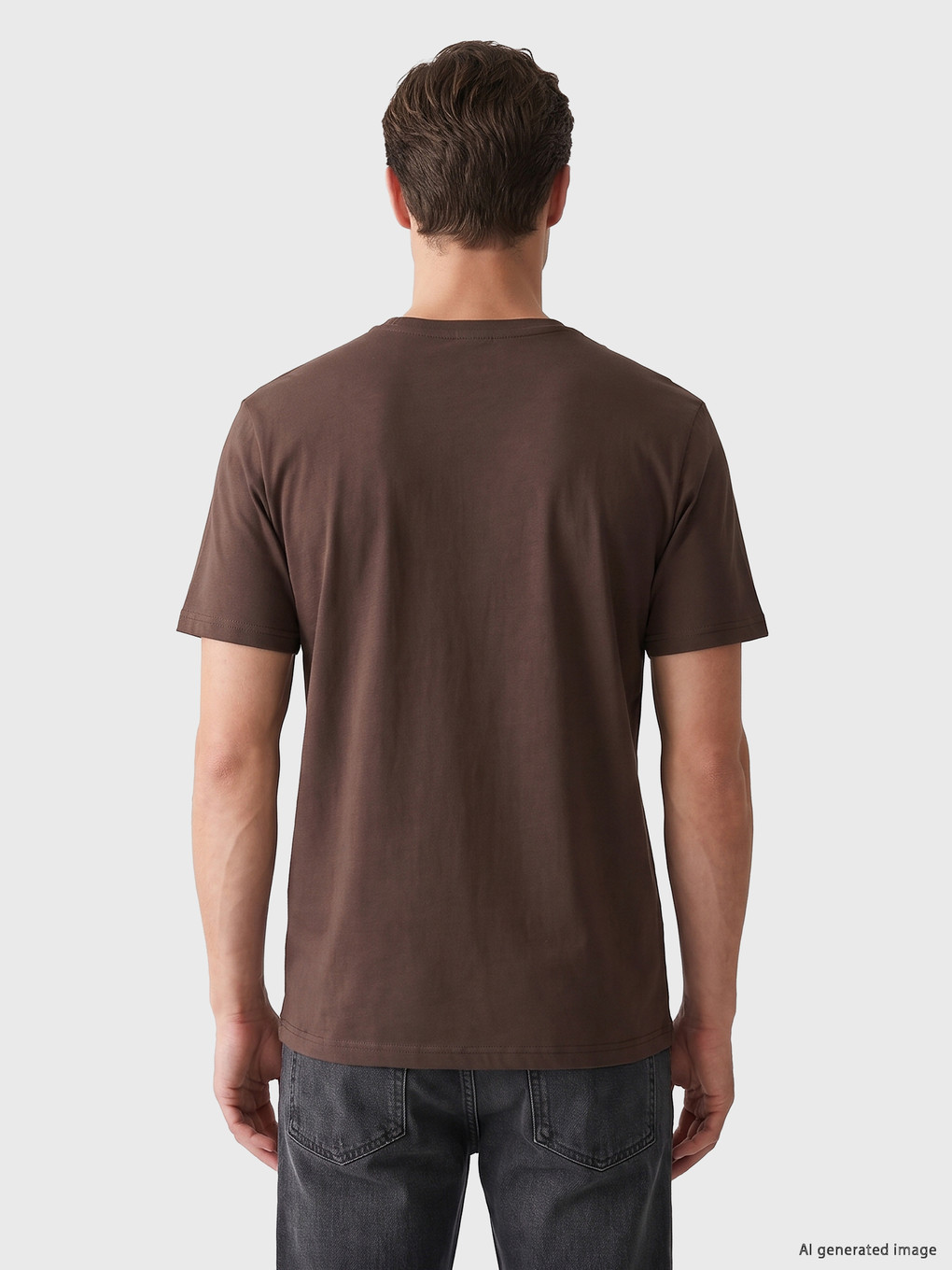 Crew Neck Jersey Men's T-shirt-3