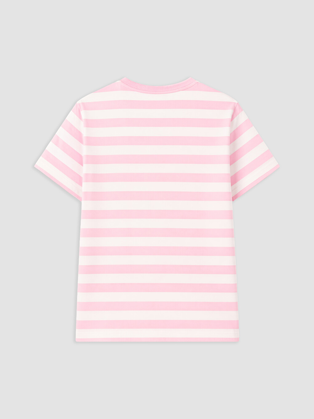 Crew Neck Printed Girls' T-shirt 2 Pack-2