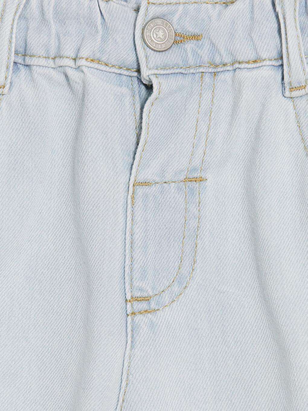 İndigo Barrel Fit Erkek Çocuk Jean Pantolon-1