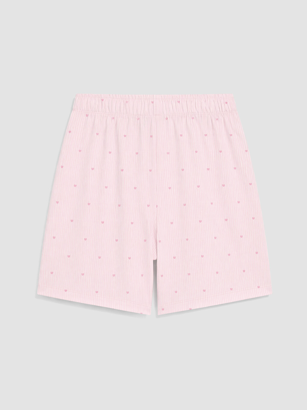 Pembe Gömlek Yaka Kız Çocuk Şortlu Pijama Takımı-6