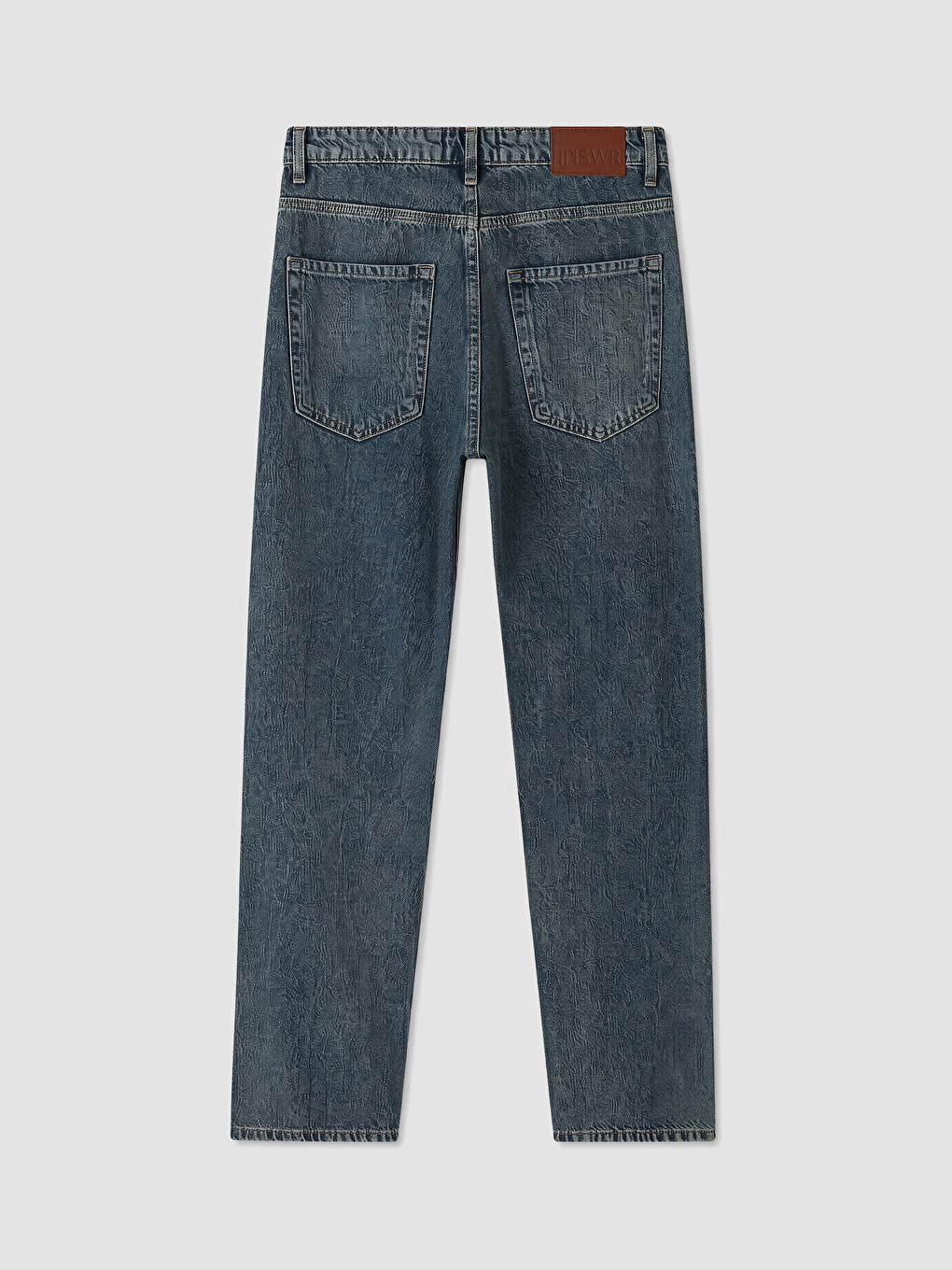 Yeşil 710 Loose Fit Erkek Jean Pantolon-2