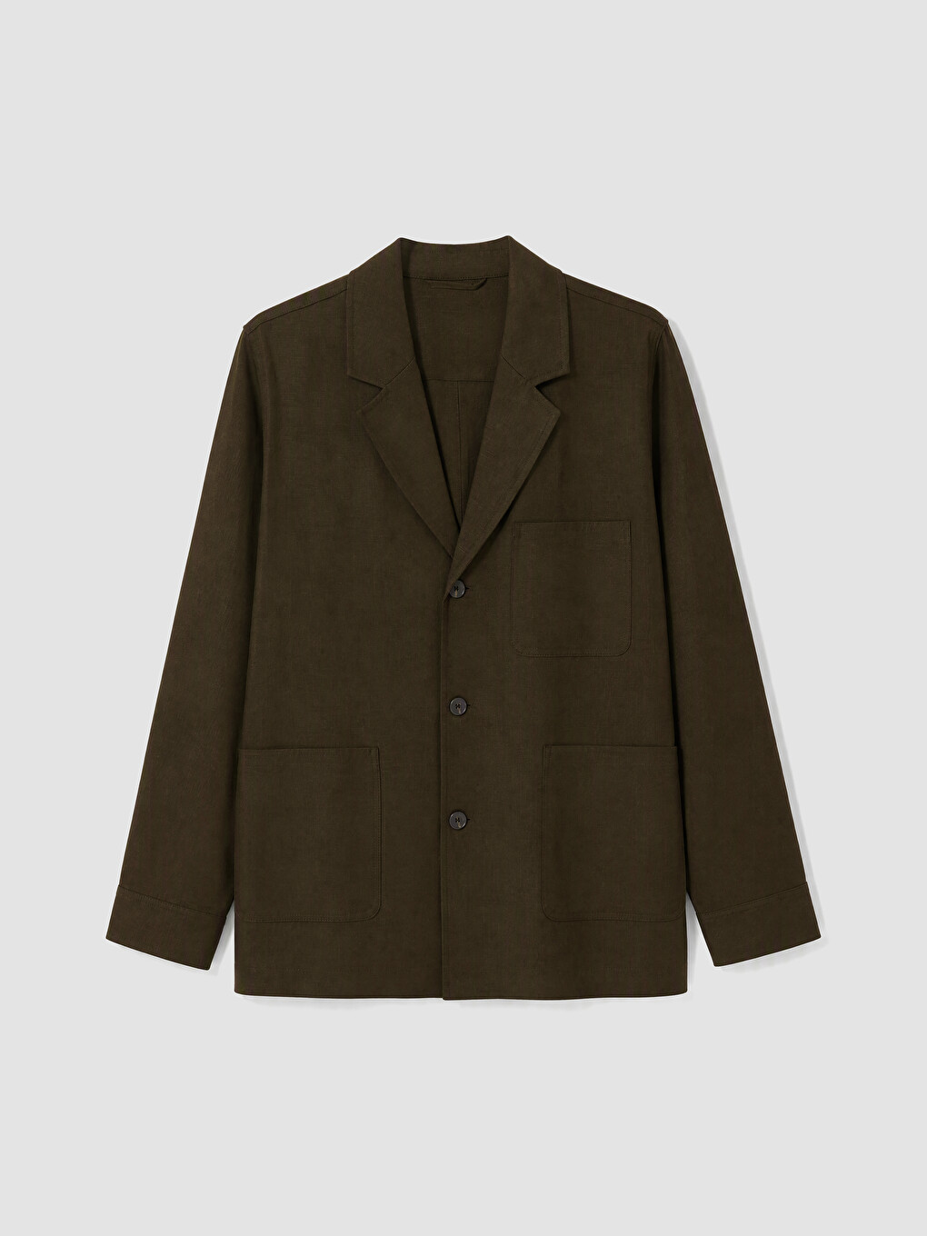 Haki Regular Fit Erkek Ceket