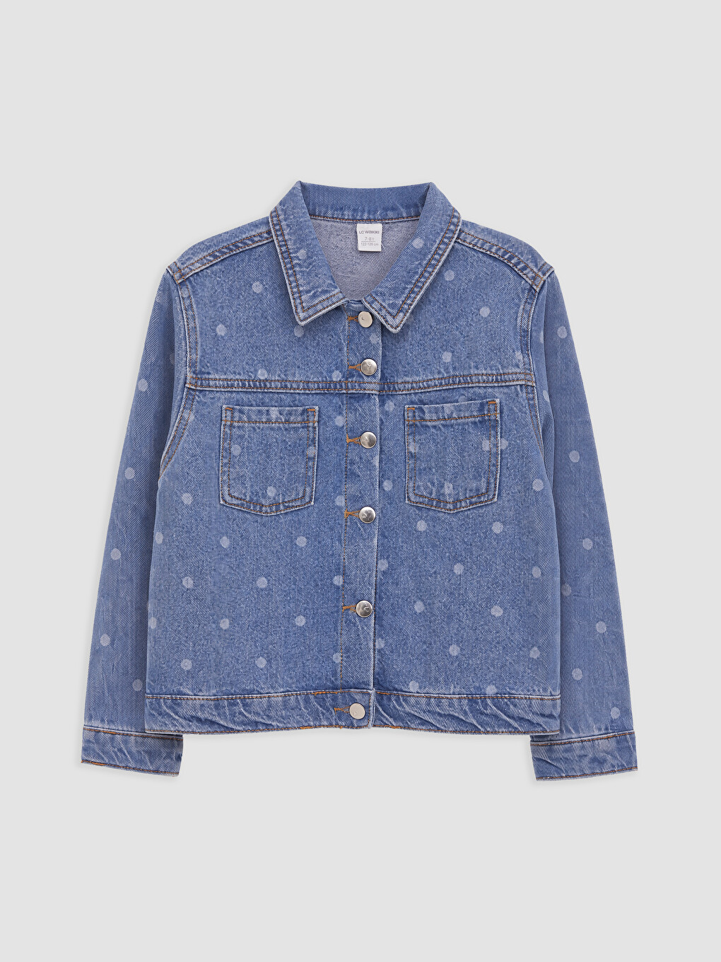 Polka Dot Girls' Jean Jacket