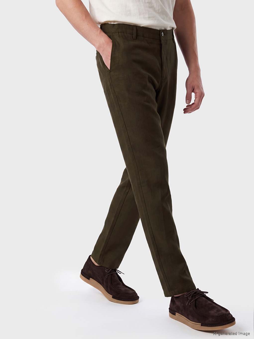 Regular Fit Men's Trousers-1