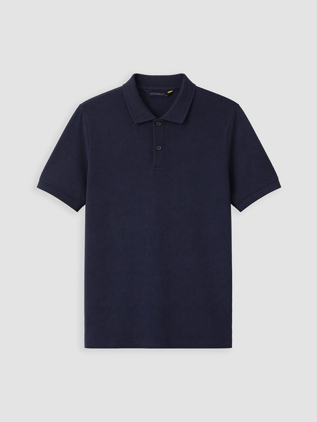 Lacivert Polo Yaka Erkek Tişört-4