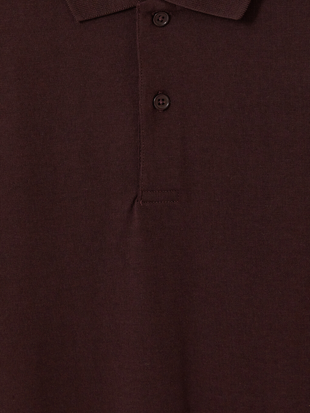 Kahverengi Polo Yaka Erkek Tişört-5