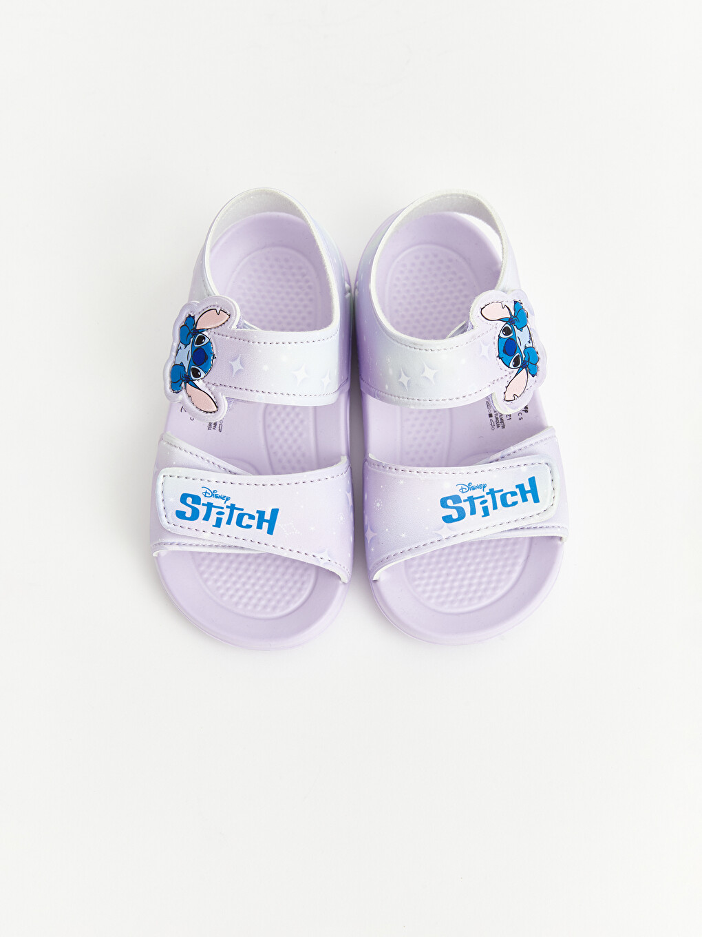 Lila Lilo & Stitch Baskılı Kız Çocuk Sandalet-2