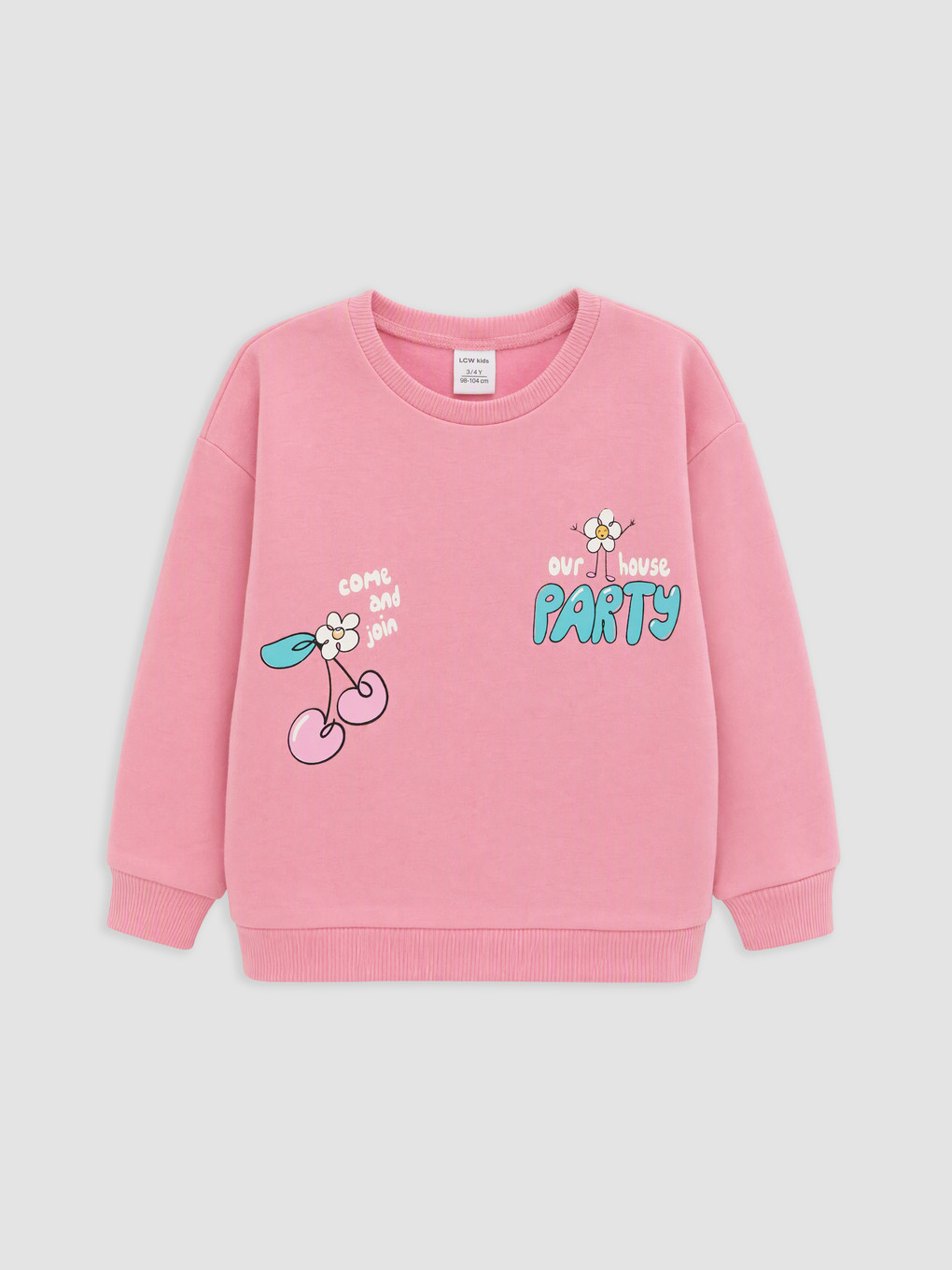 Girl Pink Sweatshirt