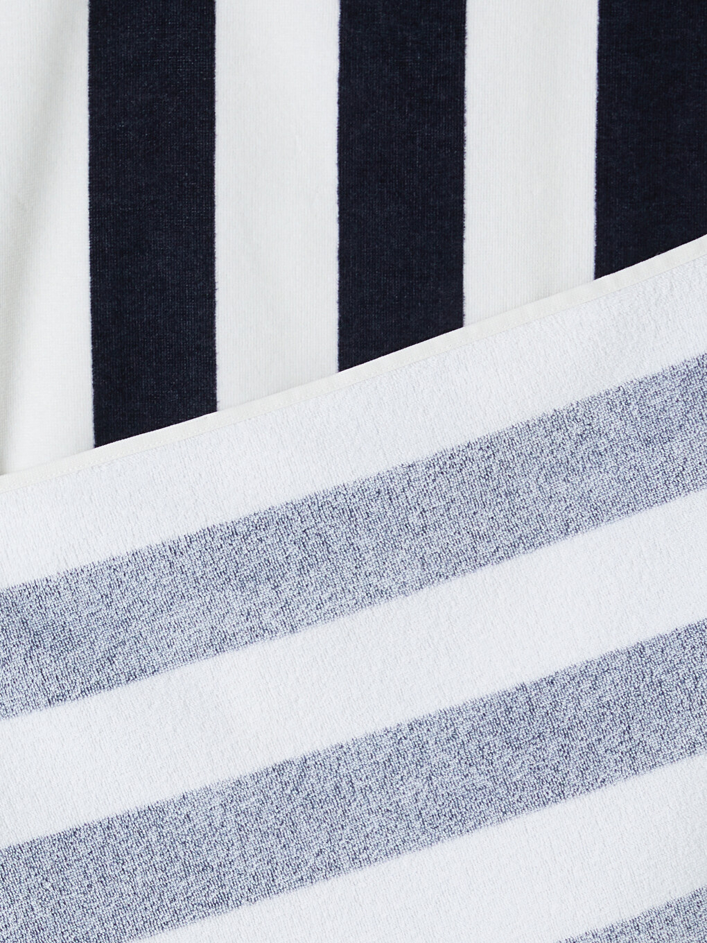 Striped Cotton Men's Beach Towel 70x150 Cm-1