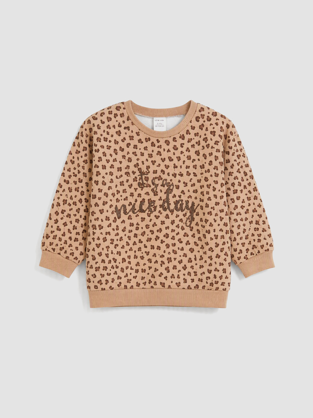 Girl Ecru Sweatshirt-5