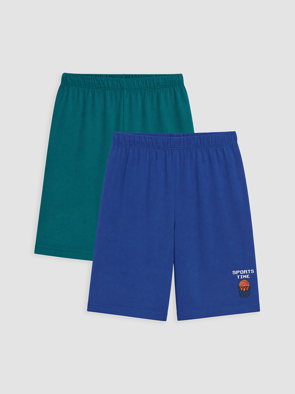 Regular Fit 2 Pack Printed Boys' Pyjamas Bottoms