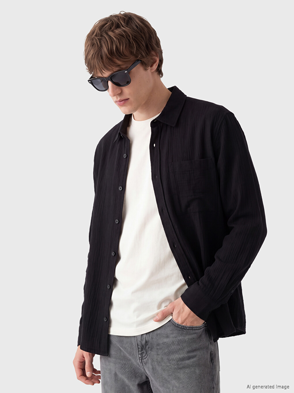 Regular Fit Men's Shirt-1