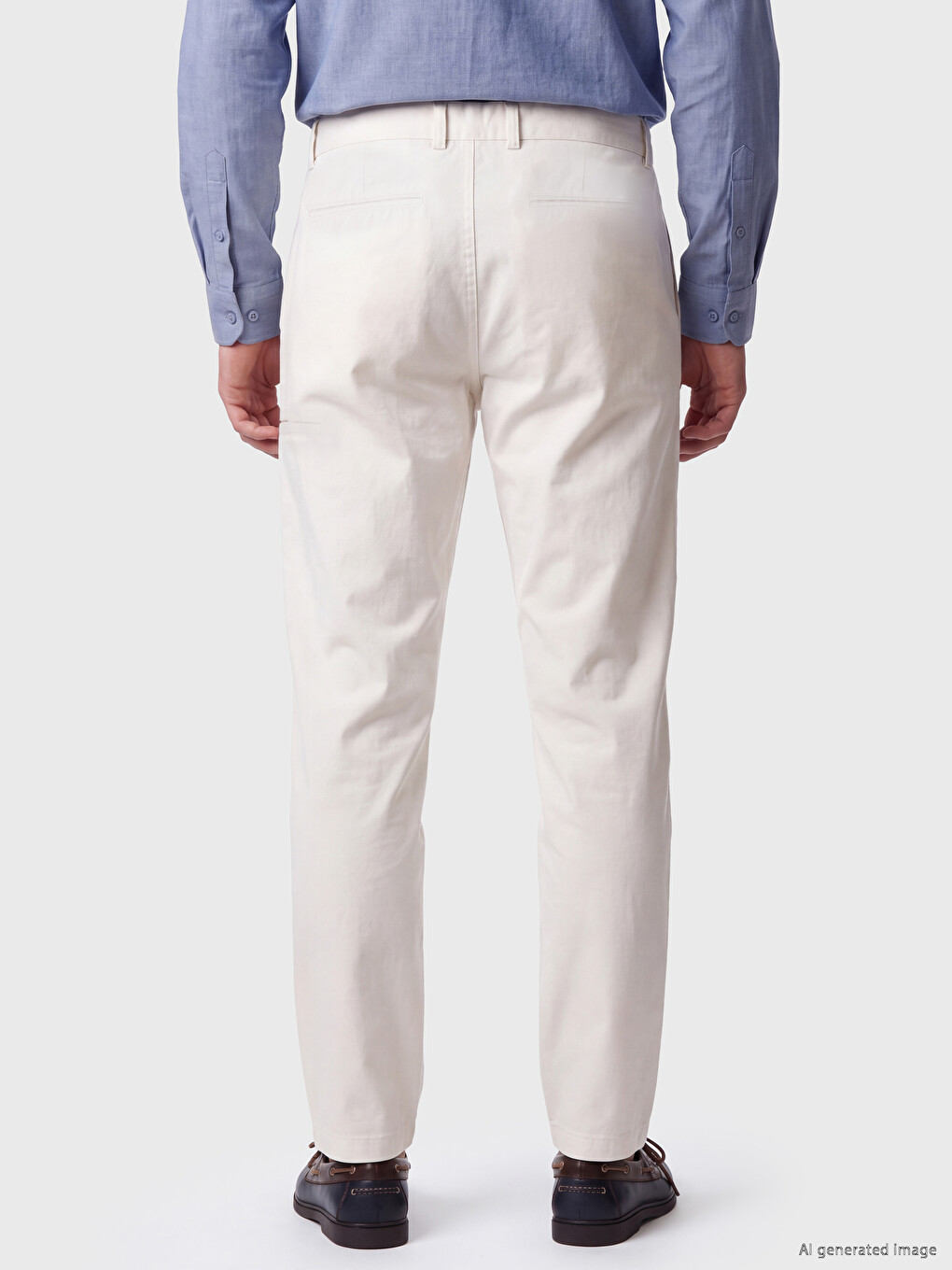Gri Regular Fit Erkek Pantolon-3