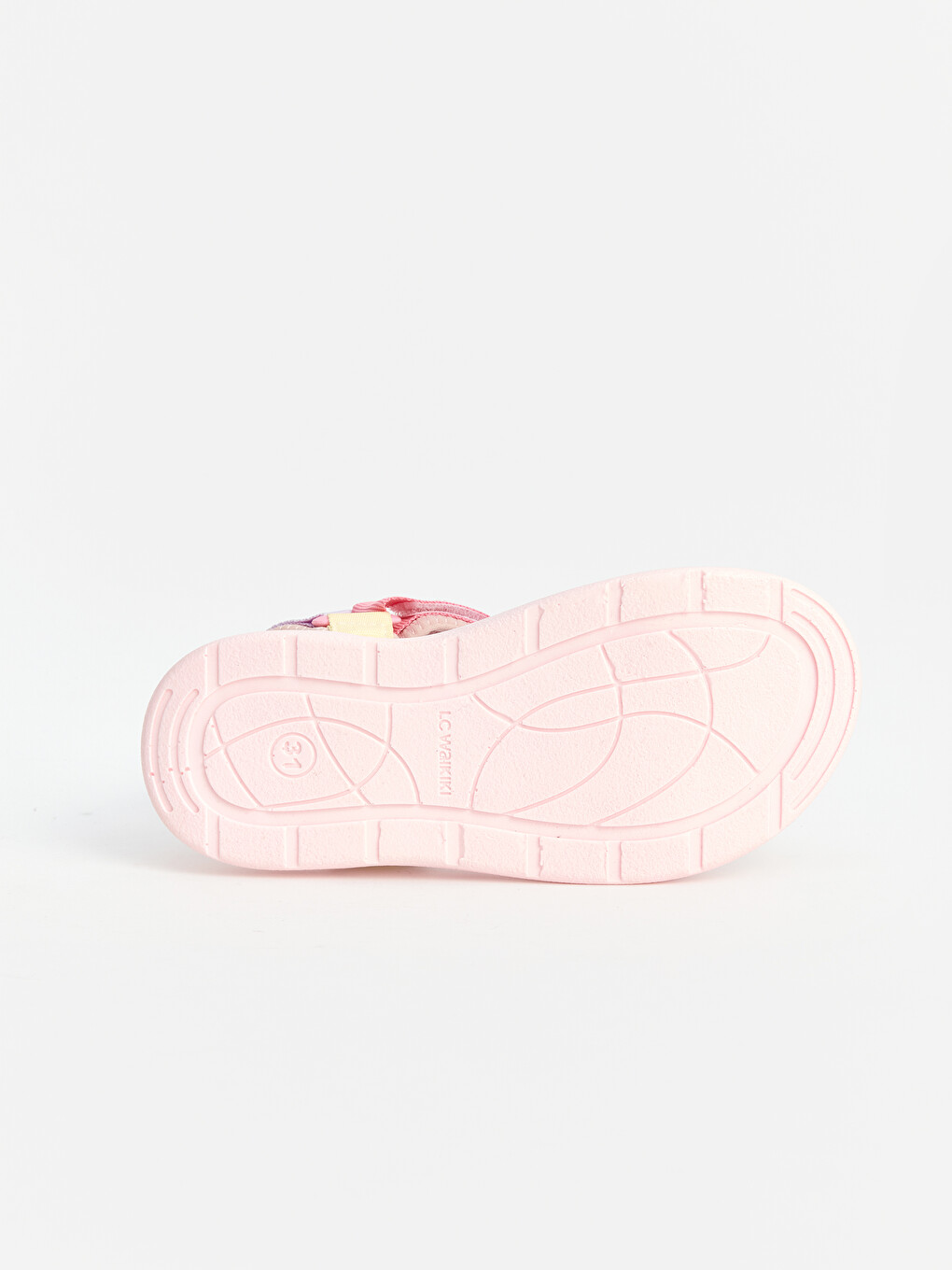 Pembe Cırt Cırtlı Kız Çocuk Spor Sandalet-3